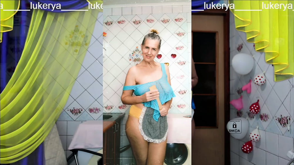 gallery_granny_and_mature_Lukerya. Fun daily cleaning_older_