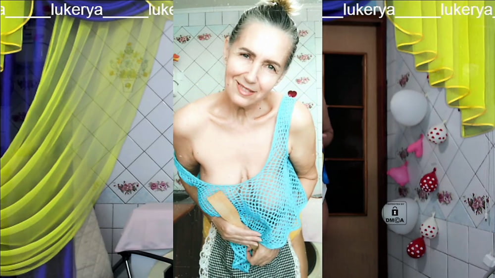 gallery_granny_and_mature_Lukerya. Fun daily cleaning_older_