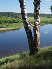 gallery_granny_and_mature_Nude near birch upon Volga_older_127738994