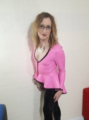 gallery_granny_and_mature_Pink Riding Jacket and Black Leggings from Latex and Lovers_older_127740753